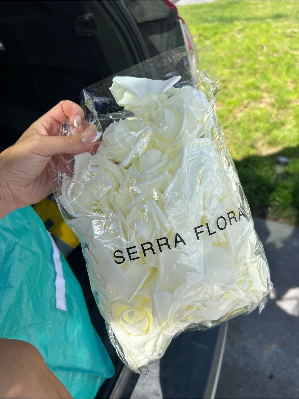 White Rose Petals for Events and Decor